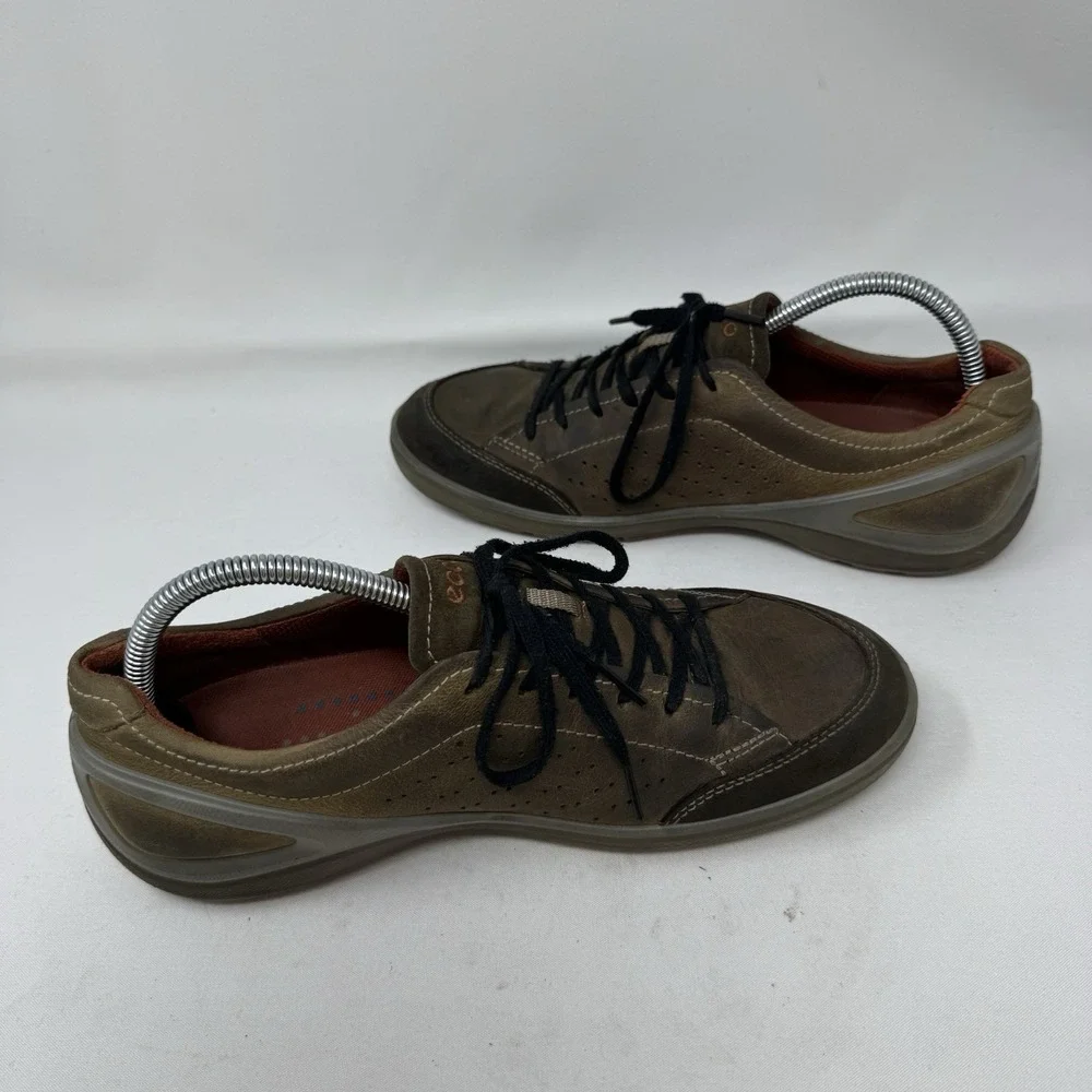 ECCO Biom Grip Natural Motion Sneakers Urbaneering Leather Mens‎ EU40 / US 7-7.5